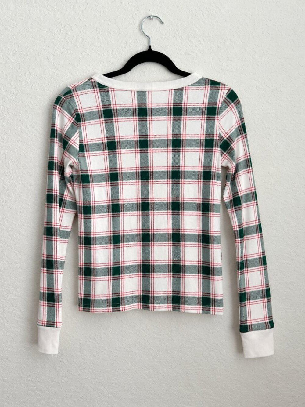 Wondershop Target Women’s XS Christmas Plaid Pajama Top Cotton.    (G)